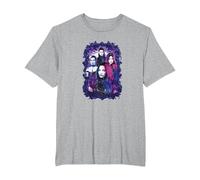 T-shirt Disney Descendants 3 Carlos, Jay, Mal et Evie T-Shirt, Homme Grandes tailles, Gris Chiné, 6X Tall