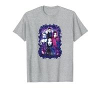 T-shirt Disney Descendants 3 Carlos, Jay, Mal et Evie T-Shirt, Homme, Gris Chiné, 6XL