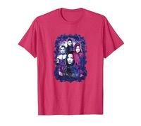 T-shirt Disney Descendants 3 Carlos, Jay, Mal et Evie T-Shirt, Homme, Rouge Chiné, XXL