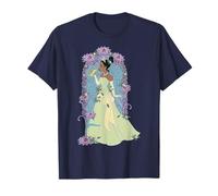 T-shirt Disney La princesse et la grenouille Tiana Floral Kiss T-Shirt