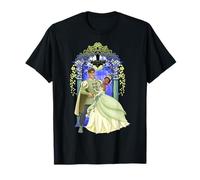 T-shirt Disney Princesse et la grenouille Tiana Naveen Arch T-Shirt