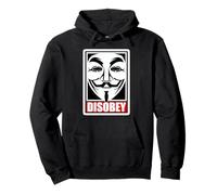 T-Shirt DISOBEY Disobedience Anonymous Revolution Sweat à Capuche