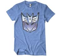 T-Shirt Distressed Decepticon Officiel Pour Hommes Tailles S-2XL
