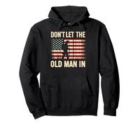 T-Shirt « Don't Let The Old Man in Vintage American Flag » Sweat à Capuche