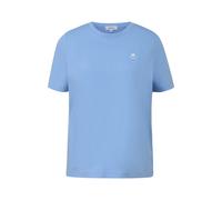 T-shirt doux en jersey avec imprimÃ© devant coupe dÃ©contractÃ©e femme s.Oliver Bleu 34