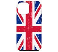 T-Shirt Drapeau Britannique - Vintage Union Jack UK Grande-Bretagne Coque pour iPhone 12 Pro Max