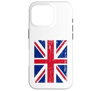 T-Shirt Drapeau Britannique - Vintage Union Jack UK Grande-Bretagne Coque pour iPhone 16 Pro