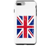 T-Shirt Drapeau Britannique - Vintage Union Jack UK Grande-Bretagne Coque pour iPhone 7 Plus/8 Plus
