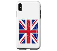 T-Shirt Drapeau Britannique - Vintage Union Jack UK Grande-Bretagne Coque pour iPhone XS Max