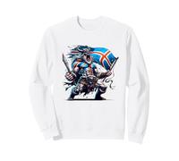 T-Shirt Drapeau de l'Islande, Carte islandaise, Chemises islandaises pour Enfants Sweatshirt