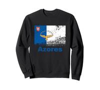 T-Shirt Drapeau des Açores Vieilli Sweatshirt