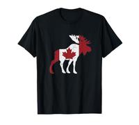 T-shirt drapeau du Canada, t-shirt du Canada, drapeau du Canada, cartes du Canada T-Shirt
