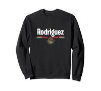 T-Shirt Drapeau du Mexique Espagnol Cadeau d'anniversaire Nom Rodriguez Sweatshirt
