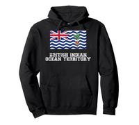 T-Shirt Drapeau du Territoire Britannique de l'océan Indien pour Hommes, Femmes, Enfants Sweat à Capuche