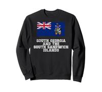T-Shirt Drapeau Géorgie du Sud et Les îles Sandwich du Sud Sweatshirt