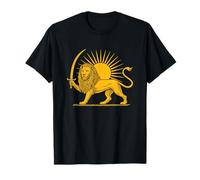 T-shirt drapeau iranien lion soleil persan fierté iranienne T-Shirt