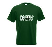 T-Shirt Driftin' Donuts Imprimé Design Amusant