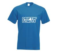 T-Shirt Driftin' Donuts Imprimé Design Amusant