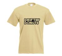 T-Shirt Driftin' Donuts Imprimé Design Amusant