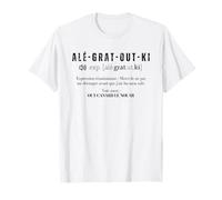 T-Shirt Drole alé grat Out ki Amoureux l'ile de la Reunion T-Shirt