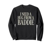 T-Shirt Drôle Baddie Girl Girl Friend Boy Sweatshirt