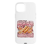 T-Shirt Drôle Bootleg Grilling Hotdog Dog Meme Funny Coque pour iPhone 15 Plus
