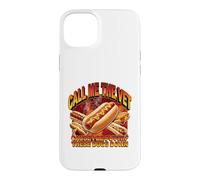 T-Shirt Drôle Bootleg Grilling Hotdog Dog Meme Funny Coque pour iPhone 15 Plus