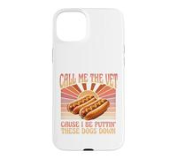 T-Shirt Drôle Bootleg Grilling Hotdog Dog Meme Funny Coque pour iPhone 15 Plus