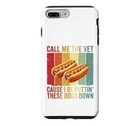 T-Shirt Drôle Bootleg Grilling Hotdog Dog Meme Funny Coque pour iPhone 7 Plus/8 Plus