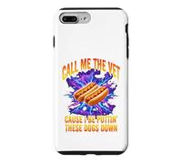 T-Shirt Drôle Bootleg Grilling Hotdog Dog Meme Funny Coque pour iPhone 7 Plus/8 Plus