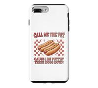 T-Shirt Drôle Bootleg Grilling Hotdog Dog Meme Funny Coque pour iPhone 7 Plus/8 Plus