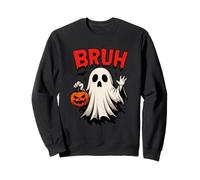 T-Shirt Drôle Bruh Fantôme Citrouille Halloween Sweatshirt