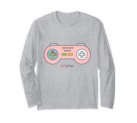 T-Shirt drôle de préliminaires - « The Boob Controller » Lets Play Manche Longue