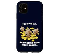 T-Shirt drôle juif Dreidel Spin Me Rond Mignon Hanoukka Coque pour iPhone 11