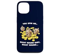 T-Shirt drôle juif Dreidel Spin Me Rond Mignon Hanoukka Coque pour iPhone 13