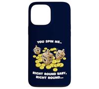 T-Shirt drôle juif Dreidel Spin Me Rond Mignon Hanoukka Coque pour iPhone 13 Pro Max