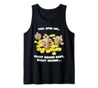 T-Shirt drôle juif Dreidel Spin Me Rond Mignon Hanoukka Débardeur