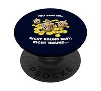T-Shirt drôle juif Dreidel Spin Me Rond Mignon Hanoukka PopSockets PopGrip Adhésif