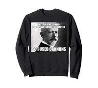 T-Shirt drôle Tchaikovsky Cannons Instrument Meme Sweatshirt
