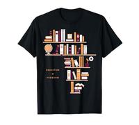 T-shirt du livre de bibliothèque Africa Education Is Freedom T-Shirt