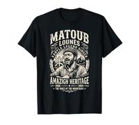 T-Shirt du Patrimoine amazigh Matoub Lounes Legend Singer T-Shirt