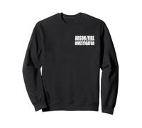 T-Shirt d'uniforme de Pompier Arson Fire Investigator Sweatshirt