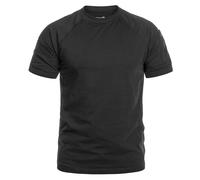 Texar T-shirt Duty Homme Coton Gym Armée Randonnée Haut Noir
