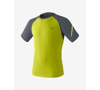 T-shirt Dynafit Alpine Pro manches courtes jaune ultra gris foncé - XL