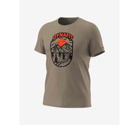 T-shirt Dynafit Graphic à manches courtes brun clair grisâtre - M