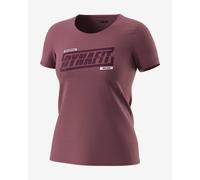 T-shirt Dynafit Graphic manche courte violet intense femme - S