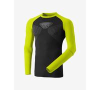 T-shirt Dynafit Speed Dryarn manches longues noir jaune - L