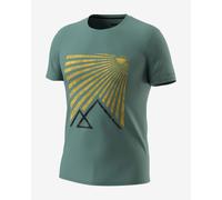 T-shirt Dynafit Transalper Graphic manches courtes bleu turquoise - S