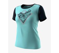 T-shirt Dynafit Transalper Light manche courte bleu ciel femme - M