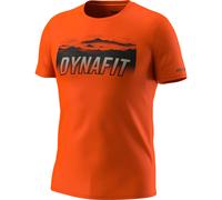 Dynafit Transalper Graphic Short Sleeve T-shirt Orange M Homme